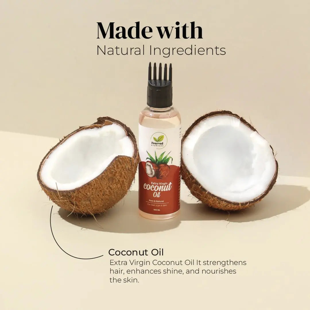 Extra Virgin Coconut Oil - Fourved Ayurveda