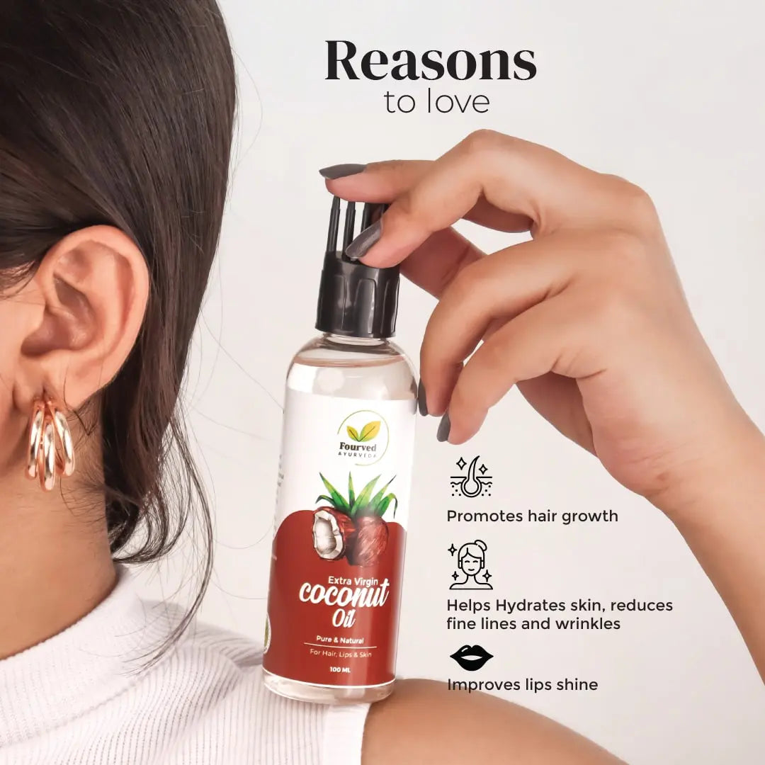 Extra Virgin Coconut Oil - Fourved Ayurveda