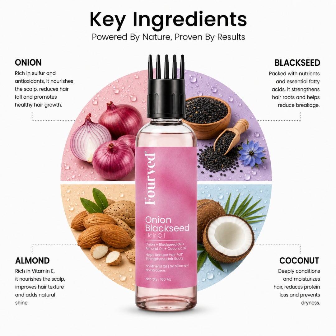 Onion Blackseed Hair Oil