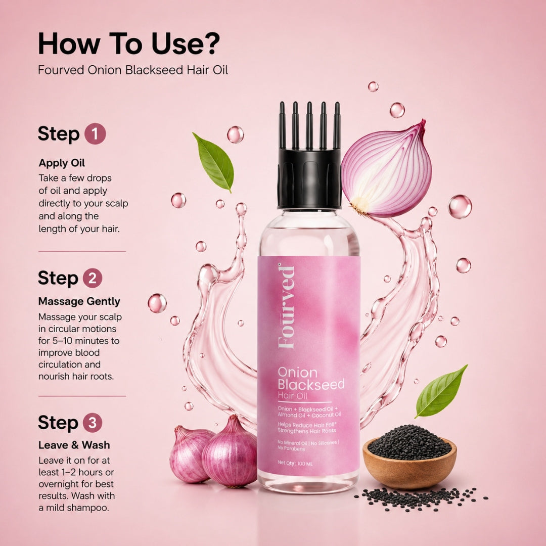 Onion Blackseed Hair Oil