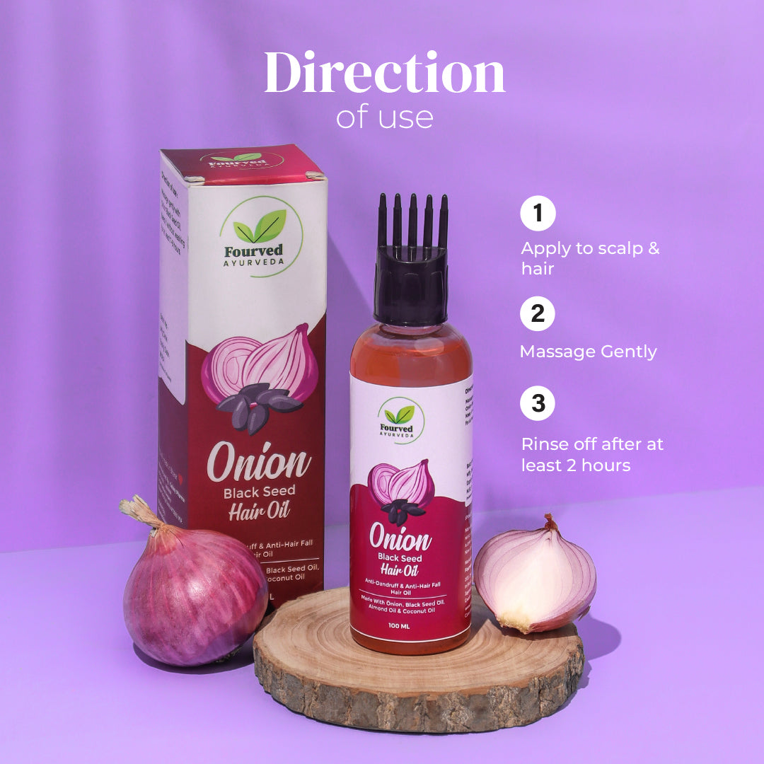 Onion Blackseed Hair Oil
